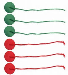 Tell-Tails - Set of 6 Red & Green