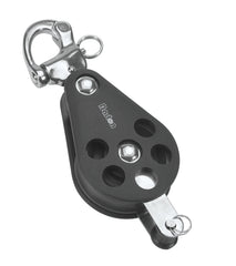 Barton Single Pulley Block with Snap Shackle with Becket, Size 7
