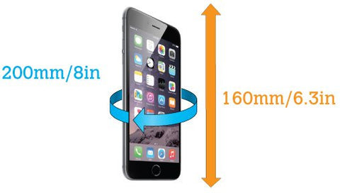 Aquapac Waterproof Phone Case - Plus Plus Size
