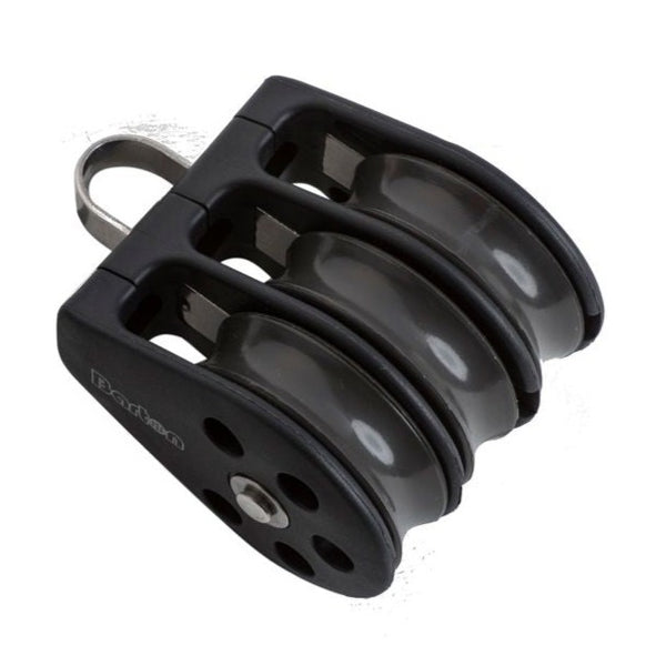 Barton Triple Pulley Block with Fixed Eye, Size 3 Whitstable Marine