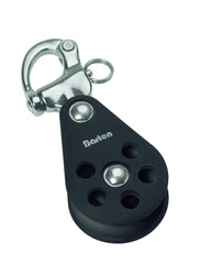 Barton Single Pulley Block with Snap Shackle, Size 7