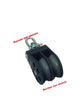 Image of Barton Double Pulley Block with Swivel Eye & Becket, Size 5