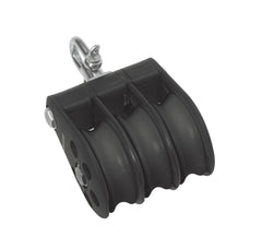 Barton Triple Pulley Block with Swivel, Size 5