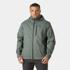 Image of Helly Hansen Men’s Crew Hooded Midlayer Sailing Jacket 2.0 Grey
