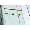 Image of Bainbridge Tell-Tales - Set of Eight Red & Green