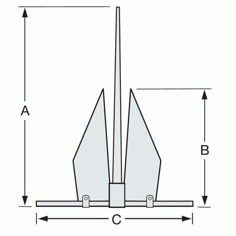 Fortress Aluminium Anchor FX7