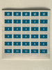 Image of Allen Calibration Sticker - Small