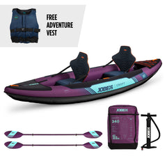 Jobe Croft Inflatable Kayak - Sunset Purple