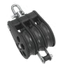 Image of Barton Triple Pulley Block with Swivel & Becket, Size 6