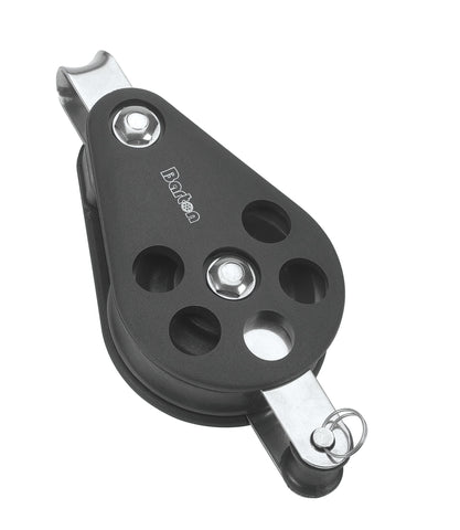 Barton Single Pulley Block with Fixed Eye & Becket, Size 6