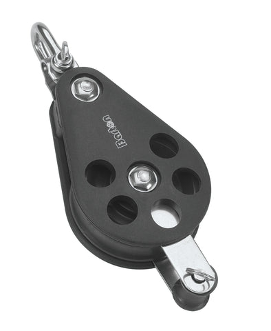 Barton Single Pulley Block with Reverse Shackle & Becket, Size 6