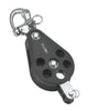 Image of Barton Single Pulley Block with Snap Shackle with Becket, Size 7