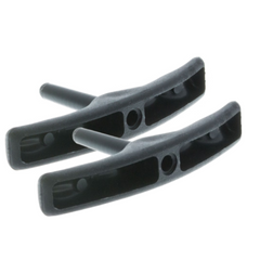 RWO Trapeze Handle Plastic Black (Pack Size 2)
