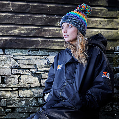 Swimzi Rainbow Pride Reflective Superbobble Hat