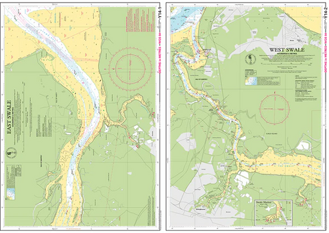 Imray Chart Y14 The Swale