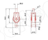 Image of Barton Single Block with Swivel & Becket, Series 0