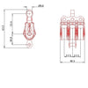 Image of Barton Triple Block with Fixed Eye & Becket, Series 0