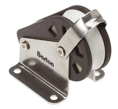 Barton Upright Single Pulley Block with Fairlead, Size 5