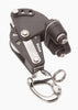 Image of Barton Single Pulley Block with Snap Shackle, Becket & Cam Cleat, Size 2