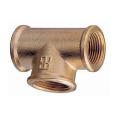 Bronze Equal Tee - Female Threads