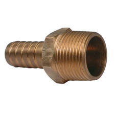 Bronze Hose Connector - BSP to Metric Hose