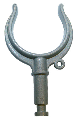 Open Aluminium Rowlock for a 17mm Socket (Pair)