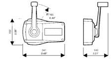 Ultrafex Single Lever Surface Mount Control