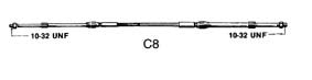 Ultrafex C8, 33c Type Control Cables