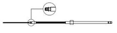 Ultrafex M58 Boat Steering Cables - Max 55hp