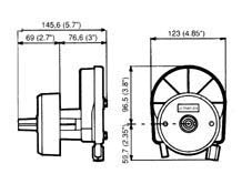 Ultrafex T67 Rotary Boat Steering Helm