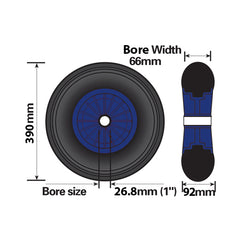 Launching Trolley Wheel, Puncture Proof