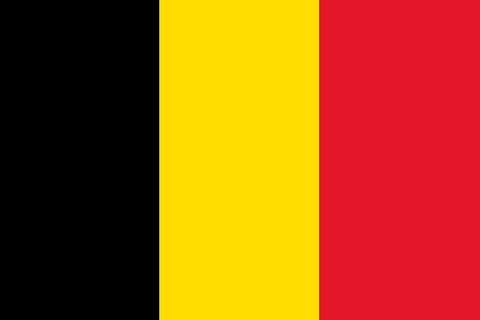 Belgium Courtesy Flag