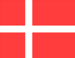 Denmark Courtesy Flag