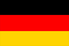 Germany Courtesy Flag