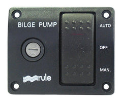 Rule 3-Way Bilge Pump Rocker Switch 24v - whitstable-marine