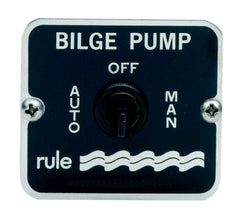 Rule 3-Way Bilge Pump Panel Switch 12v/24v