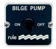 Rule 2-Way Bilge Pump Panel Switch 12v/24v