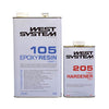Image of West System Epoxy Packs with 105 Epoxy Resin & 205 Fast Hardener