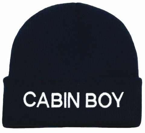 Embroidered Nautical Knitted Beanie Hats