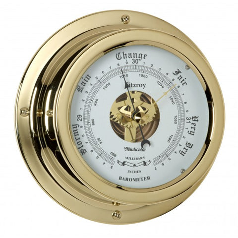 Nauticalia Brass Fitzroy Barometer