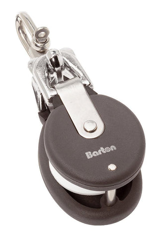 Barton Snatch Block with Stainless Steel Snap Shackle