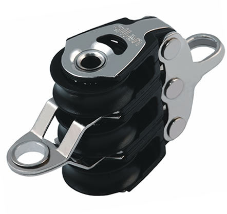 Allen 20mm Dynamic Block: Triple with Becket - whitstable-marine
