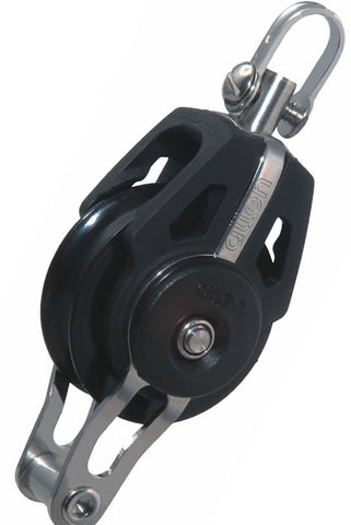 Allen 40mm Dynamic Block: Single with Swivel & Becket