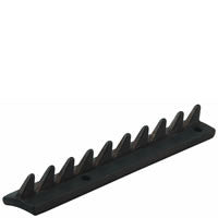 Toothed Hook Rack - Long 126mm