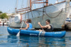 Image of Sevylor Adventure 2 Person Inflatable Canoe with paddles & pump - whitstable-marine