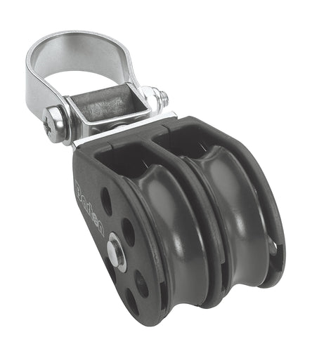Barton Double Pulley Stanchion Lead Block, Series 2