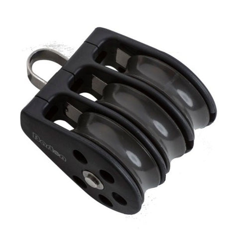 Barton Triple Pulley Block with Fixed Eye, Size 3