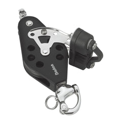 Barton Fiddle Block with Snap Shackle, Becket & Cam Cleat, Size 3