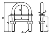 Image of Stainless Steel U-Bolt