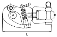 Stainless Steel Snap Shackle with Swivel Fork